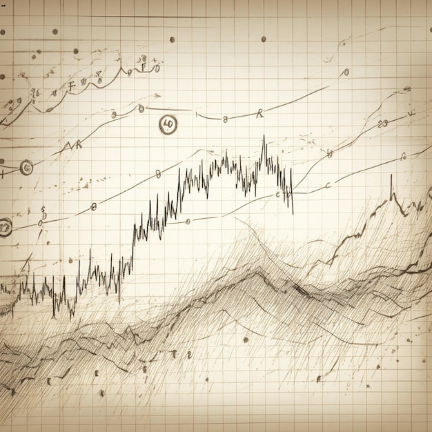 A graph with the numbers 1 and 2 on it