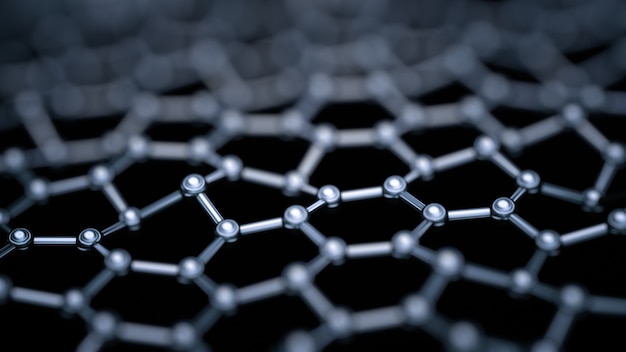 Photo graphene molecules