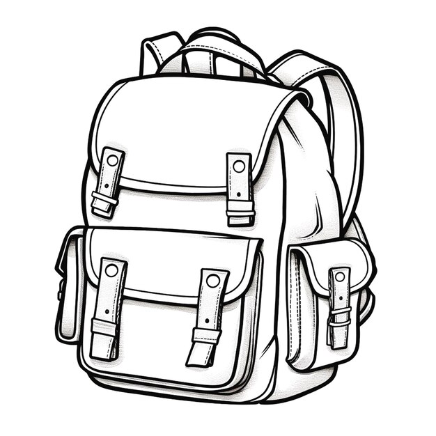 graphic of backpack