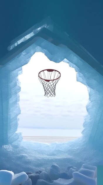 Photo graphic of basketball