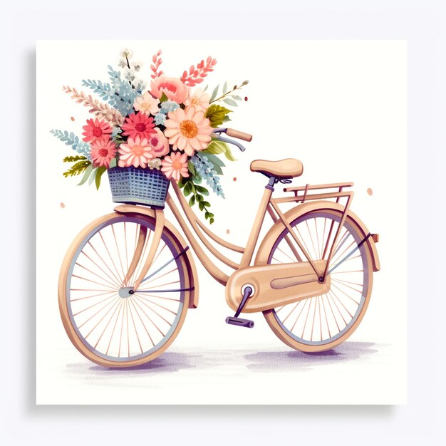 Photo graphic of bicycle