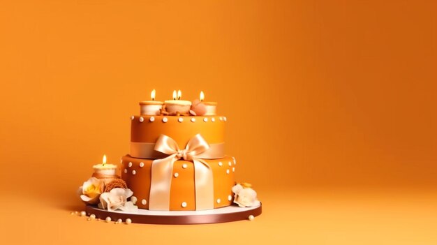 Graphic of birthday cake