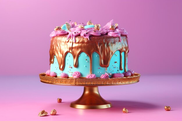 Graphic of birthday cake