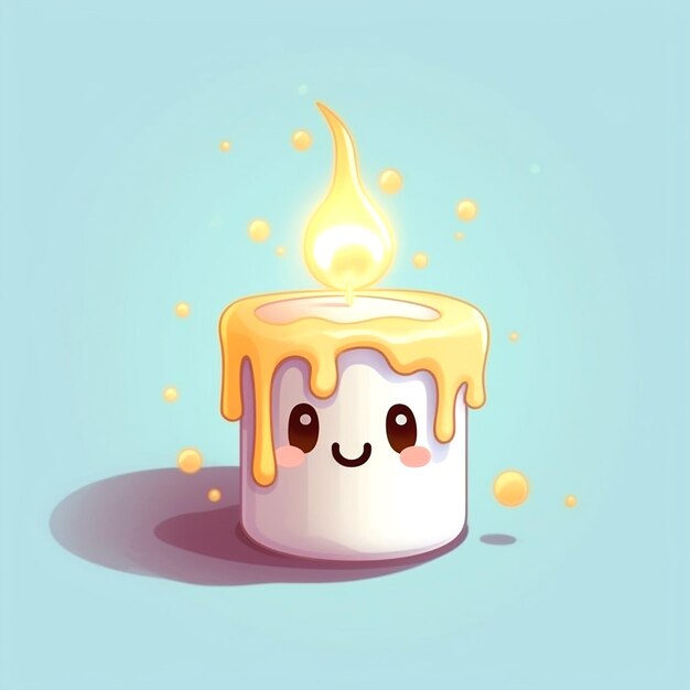 Photo graphic of candle