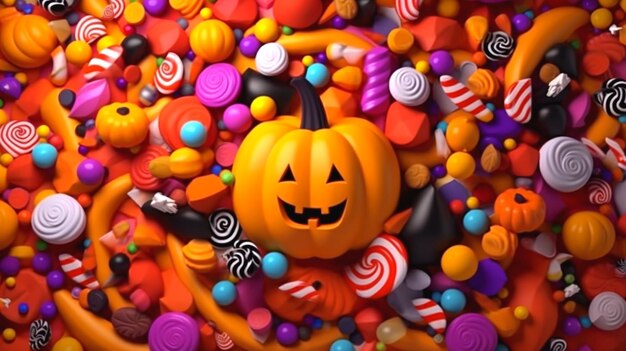 Graphic of candy