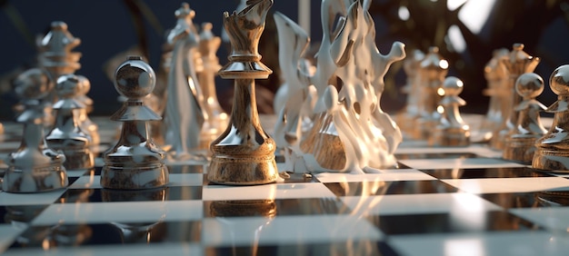 Photo graphic of chess