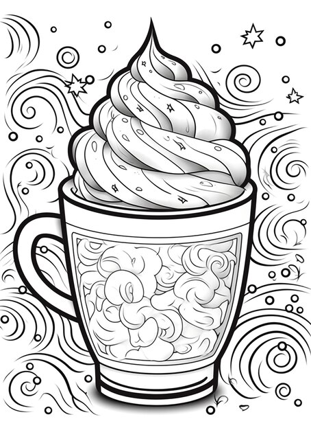 Photo graphic of coffee mug