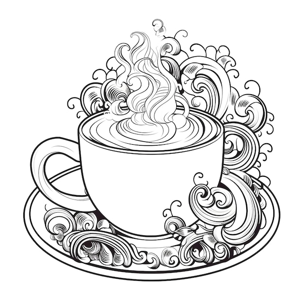 Photo graphic of coffee mug