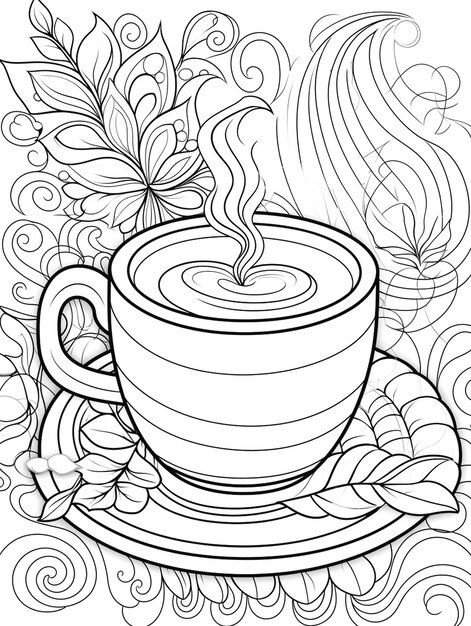 Photo graphic of coffee mug