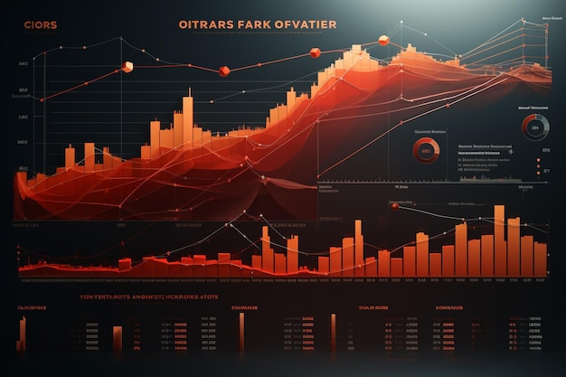 Graphic comparing historical interest rate Generative ai