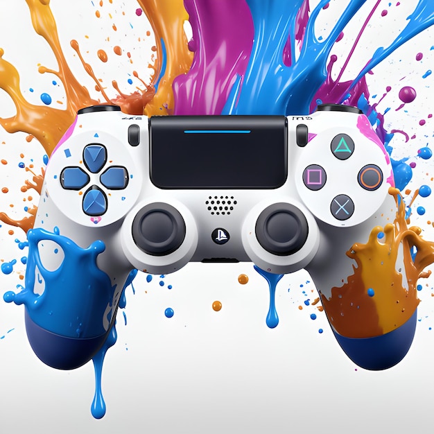 Photo graphic design for game console