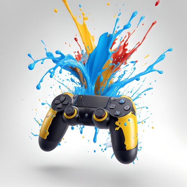 Graphic design for game console