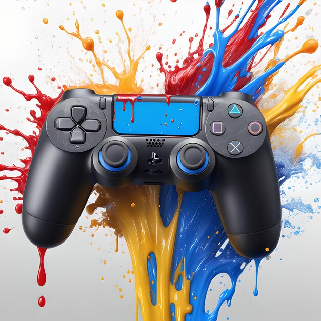 Graphic design for game console