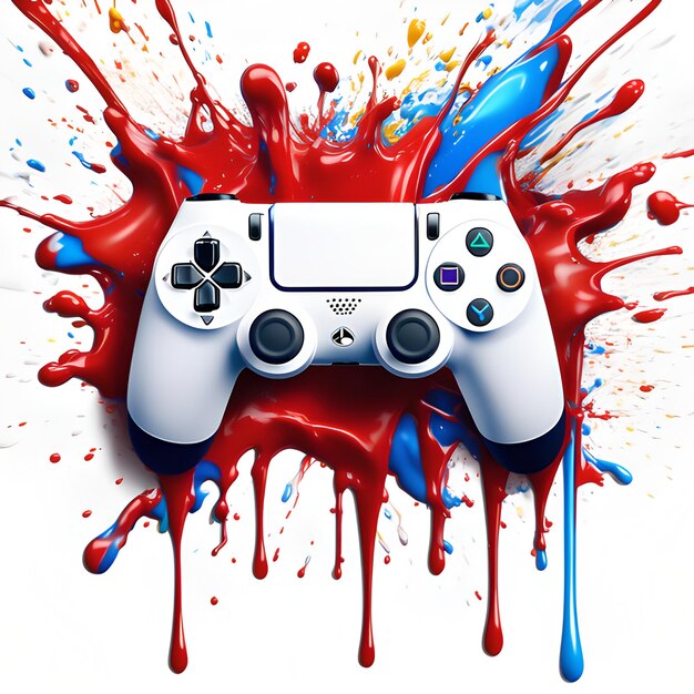 Graphic design for game console