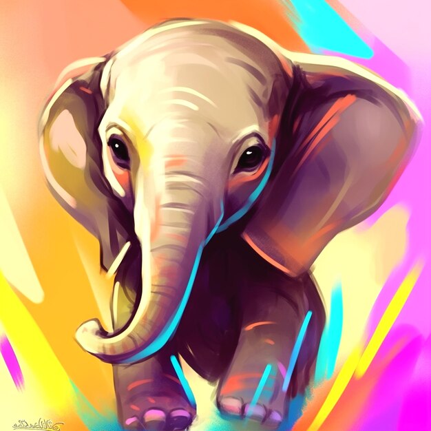 Graphic of elephant