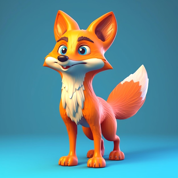 Photo graphic of fox