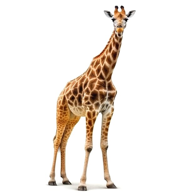 Foto grafico di giraffa