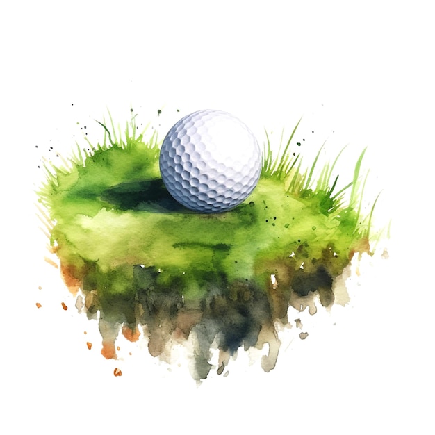 graphic of golf