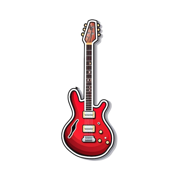 Photo graphic of guitar