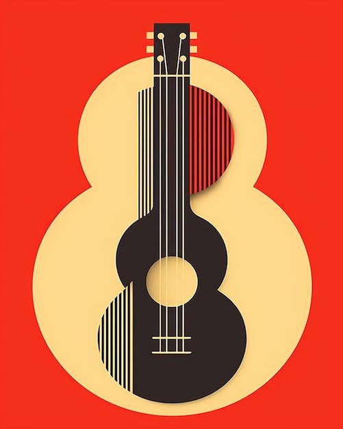 Photo graphic of guitar