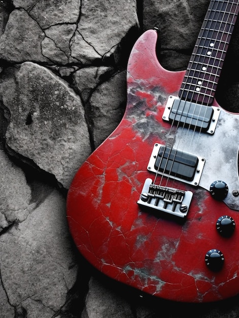 Photo graphic of guitar