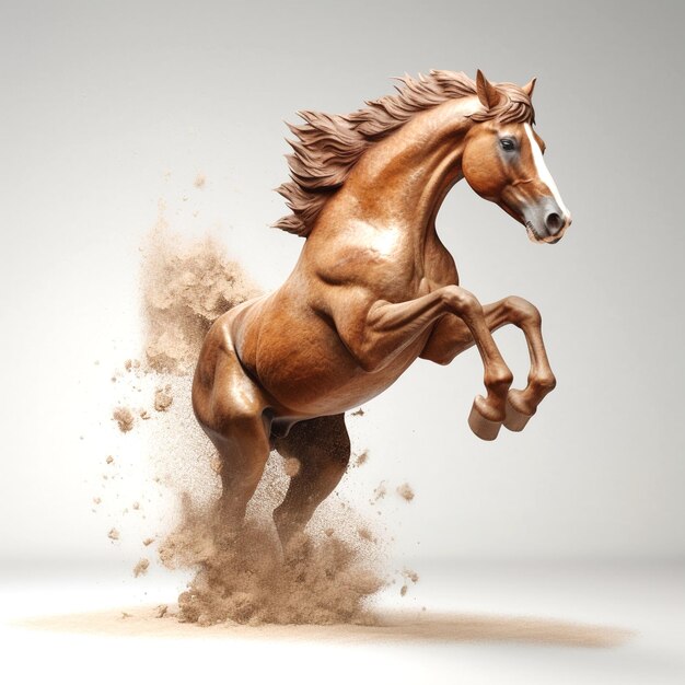 Photo graphic of horse