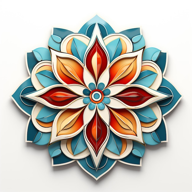 Graphic Islamic ornament