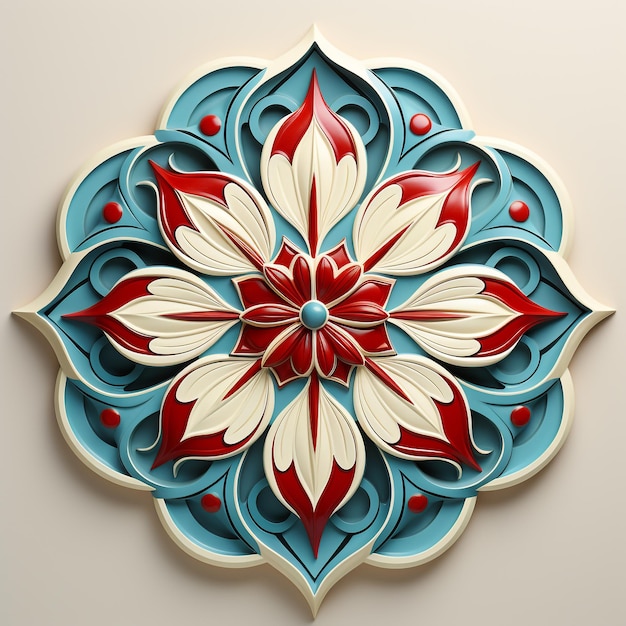 Graphic Islamic ornament