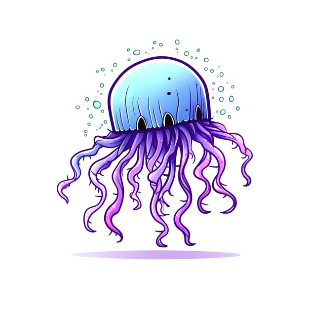 graphic of jellyfish