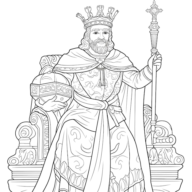 graphic of king