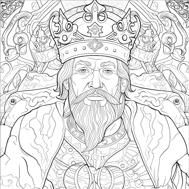 graphic of king