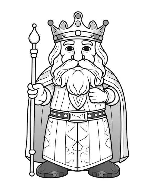 graphic of king