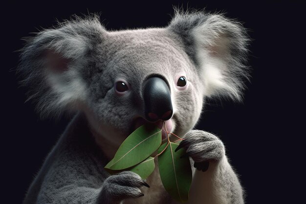 Graphic of koala