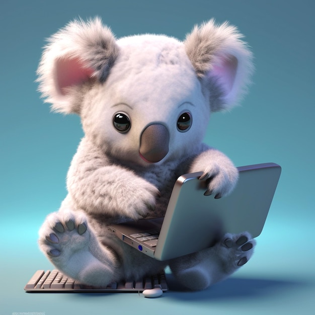 Photo graphic of koala