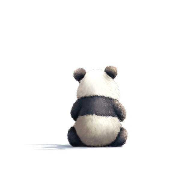Foto grafica del panda
