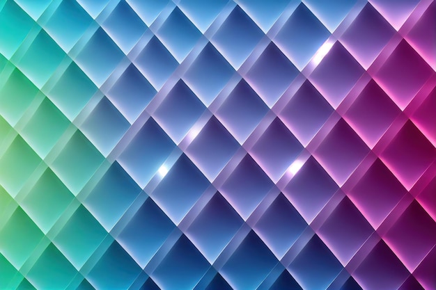 Graphic panel for geometric background with beautiful color transition