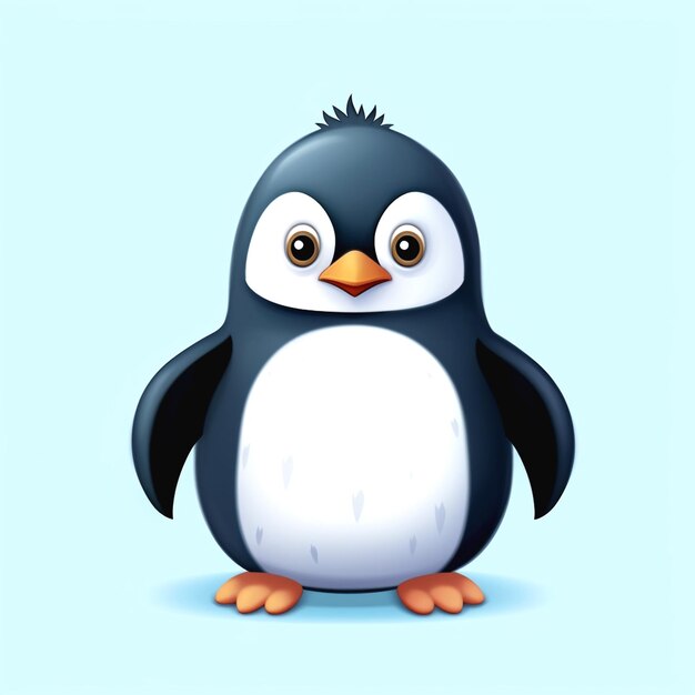 graphic of penguin