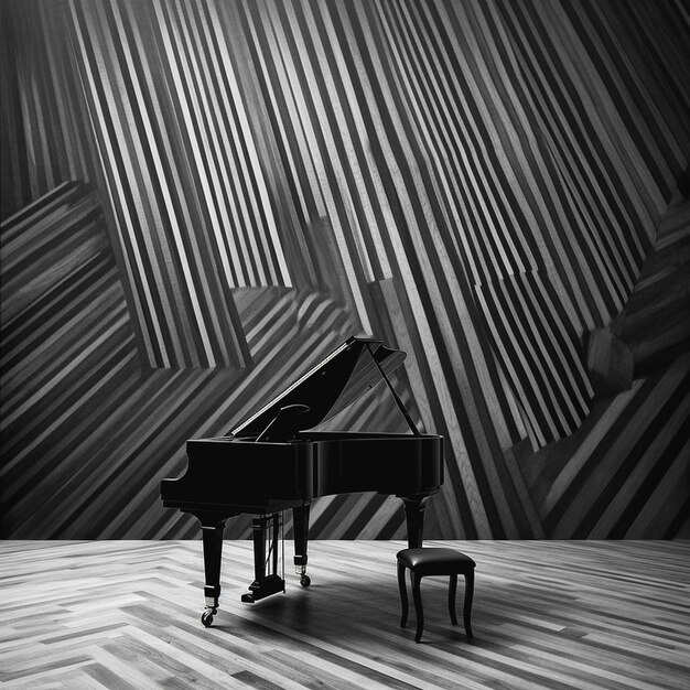 Photo graphic of piano