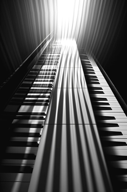 Photo graphic of piano