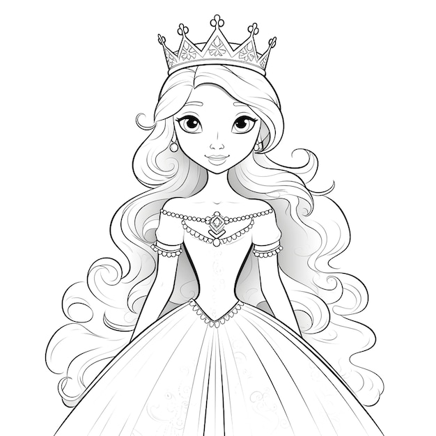 graphic of princess