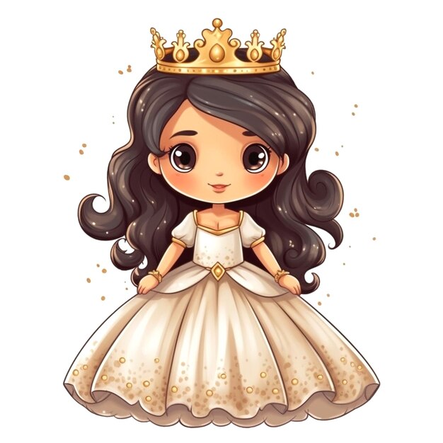 Photo graphic of princess