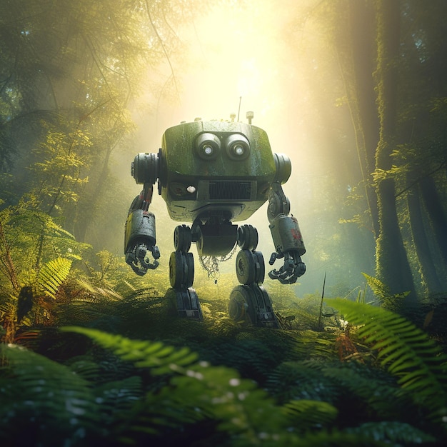 Premium Photo | Graphic of robot AI