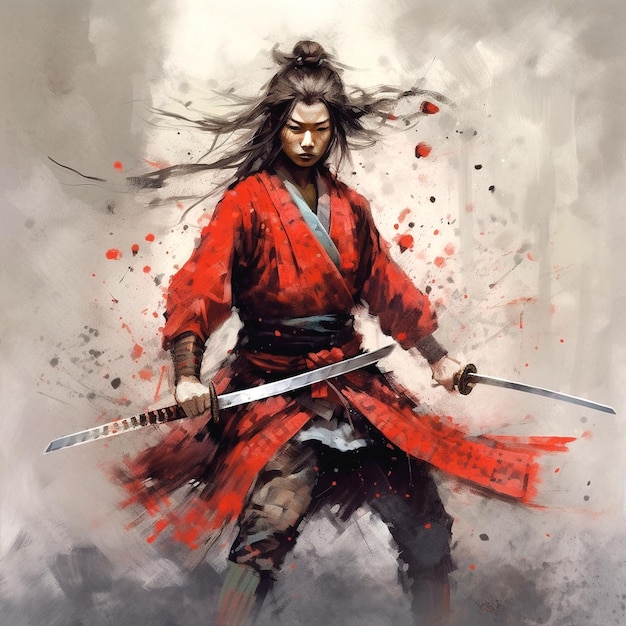 graphic of samurai