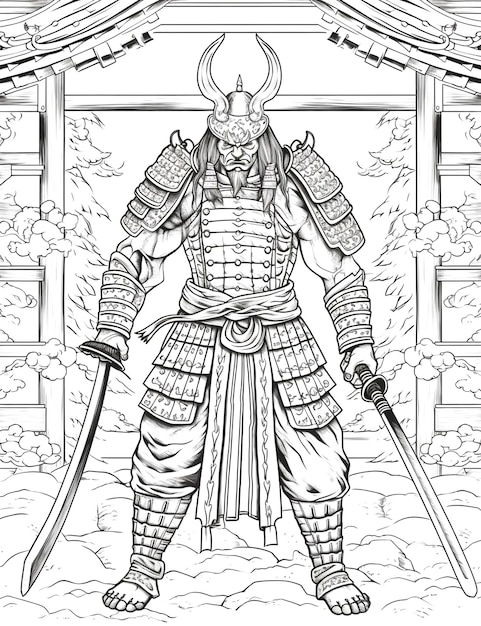 graphic of samurai