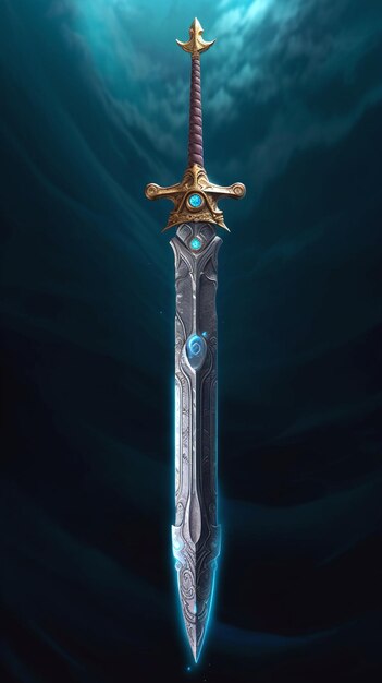 Photo graphic of sword