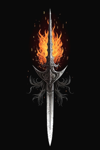 Photo graphic of sword