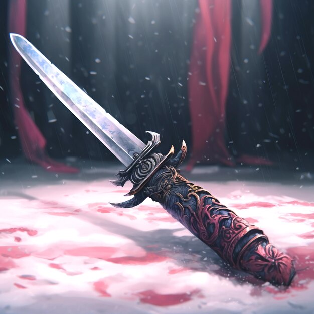 Photo graphic of sword