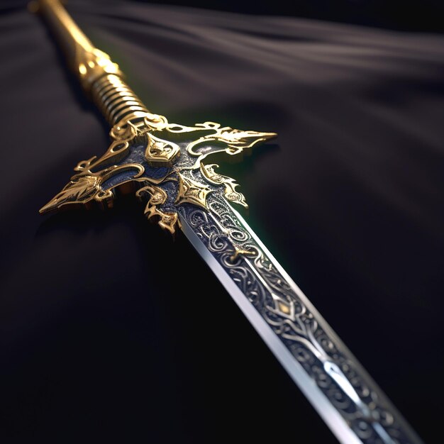 Photo graphic of sword