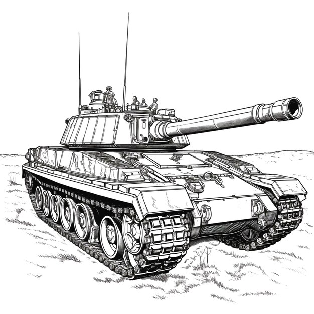 Photo graphic of tank