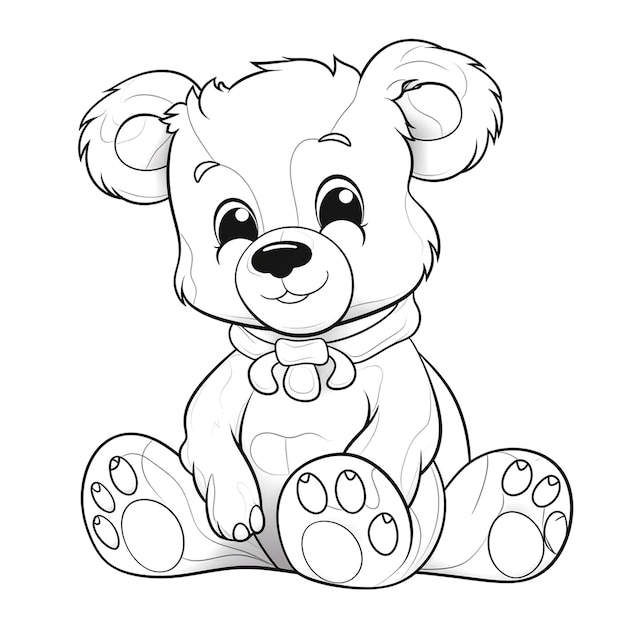 Photo graphic of teddy bear